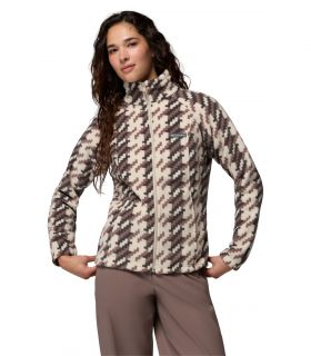 Columbia Chaqueta Benton Springs Printed Mujer Dark Stone
