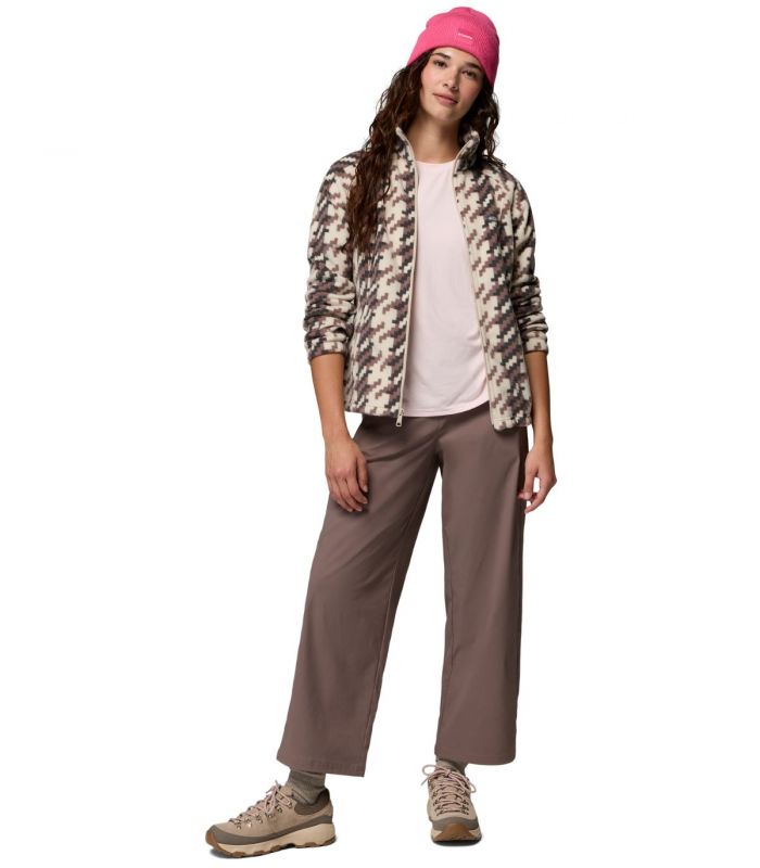 Compra online Chaqueta Columbia Benton Springs Printed Mujer Dark Stone en oferta al mejor precio