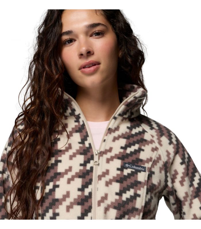 Compra online Chaqueta Columbia Benton Springs Printed Mujer Dark Stone en oferta al mejor precio