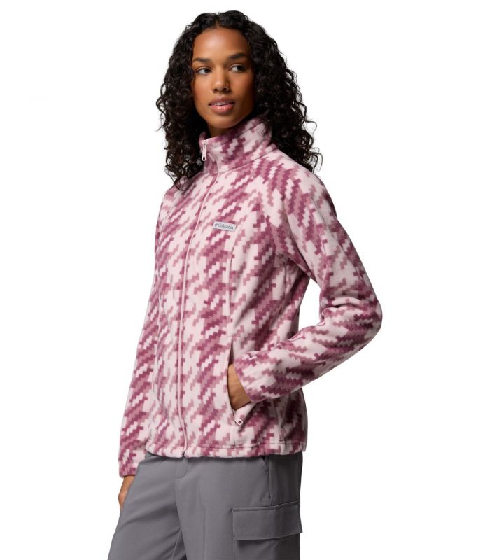 Compra online Chaqueta Columbia Benton Springs Printed Mujer Mineral Pink en oferta al mejor precio