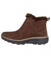 Compra online Botines Skechers Waterproof Relaxed Fit: Easy Going - High Zip 2 Mujer Chocolate en oferta al mejor precio