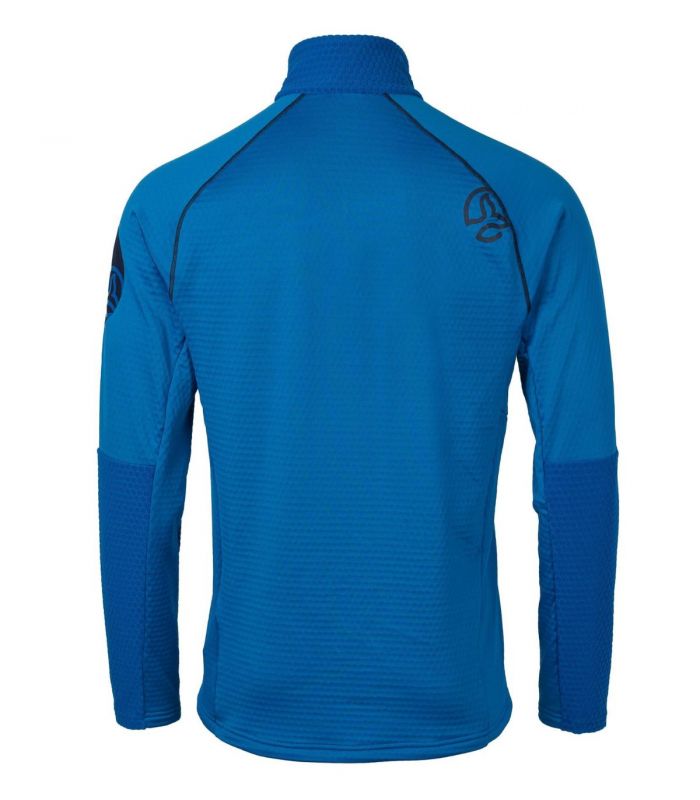 Compra online Camiseta Ternua Ragger 1/2 Zip Hombre Deep Mediterranean en oferta al mejor precio