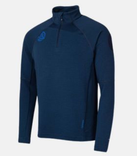 Camiseta Ternua Lemik 1/2 Zip Hombre Dark Marine
