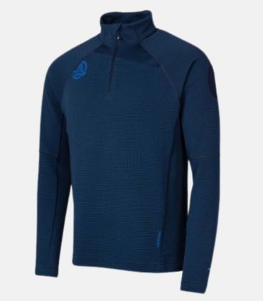 Camiseta Ternua Lemik 1/2 Zip Hombre Dark Marine