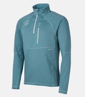 Camiseta Ternua Momhill 1/2 Zip Hombre Arctic