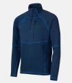 Compra online Camiseta Ternua Momhill 1/2 Zip Hombre Drak Marine en oferta al mejor precio