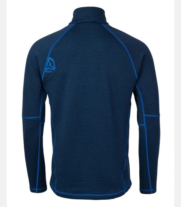 Compra online Camiseta Ternua Momhill 1/2 Zip Hombre Drak Marine en oferta al mejor precio