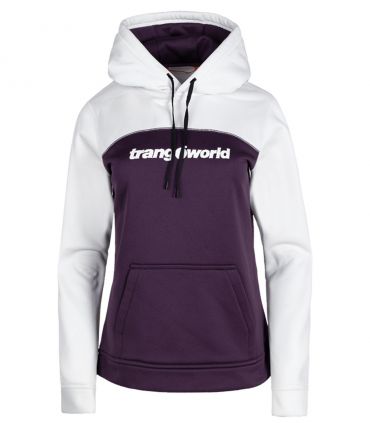 Sudadera Trangoworld Poppi V02 Mujer Blackberry Wine