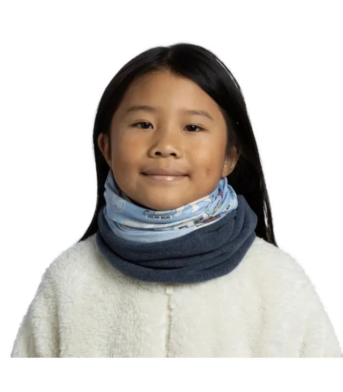 Compra online Braga de cuello polar Buff Imus Niño Washed Blue en oferta al mejor precio