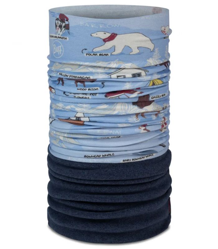 Compra online Braga de cuello polar Buff Imus Niño Washed Blue en oferta al mejor precio