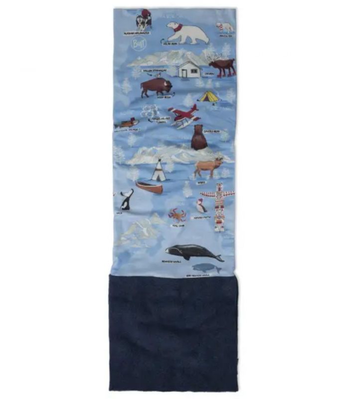 Compra online Braga de cuello polar Buff Imus Niño Washed Blue en oferta al mejor precio