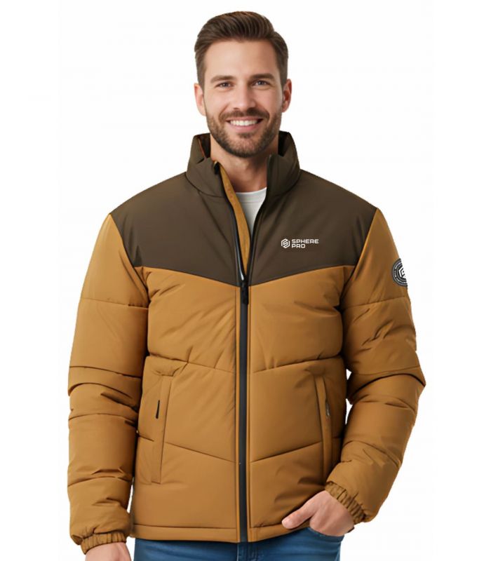 Compra online Chaqueta Sphere Pro Spotty Hombre Curry Marrón en oferta al mejor precio