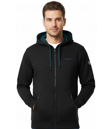 Sudadera Sphere Pro Sensei Hombre Black Petróleo