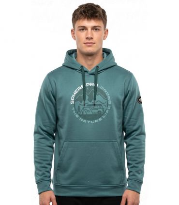 Sudadera Sphere Pro Senior Hombre Verde Ajenjo