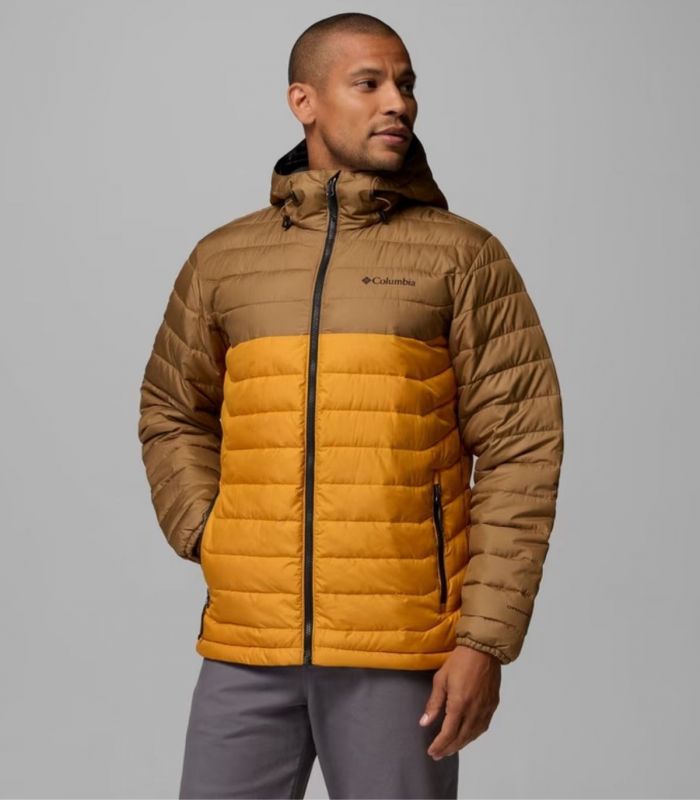 Compra online Chaqueta Columbia Powder Lite™ II Hooded Hombre Squash Delta en oferta al mejor precio