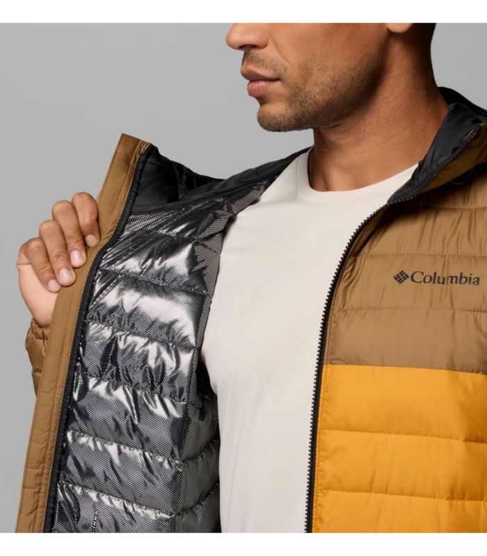 Compra online Chaqueta Columbia Powder Lite™ II Hooded Hombre Squash Delta en oferta al mejor precio
