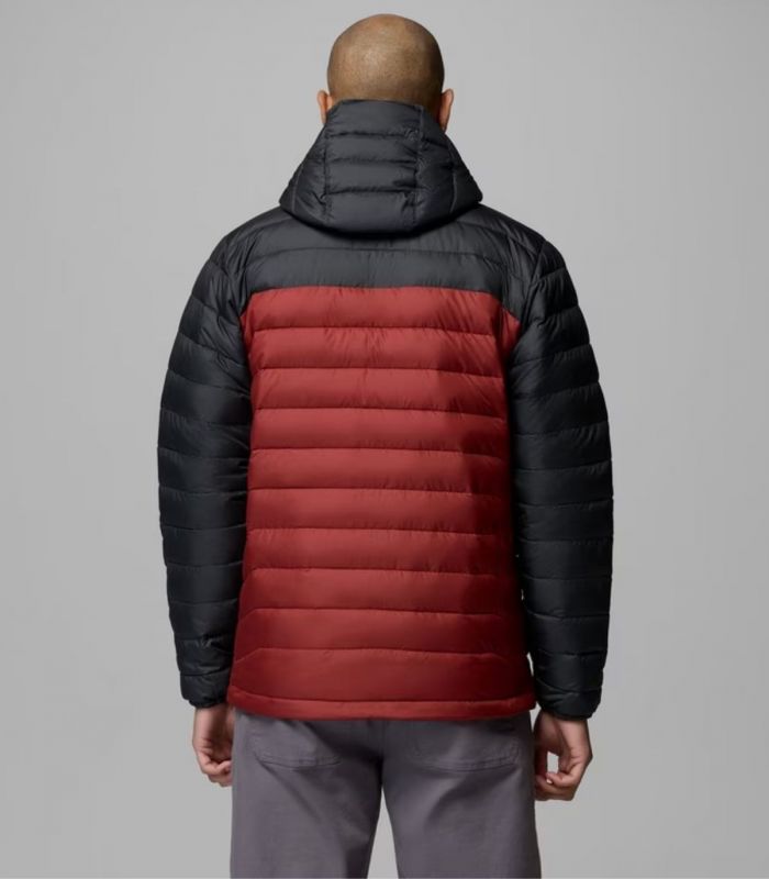 Compra online Chaqueta Columbia Powder Lite™ II Hooded Hombre Red Oxide Shark en oferta al mejor precio