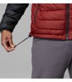 Compra online Chaqueta Columbia Powder Lite™ II Hooded Hombre Red Oxide Shark en oferta al mejor precio