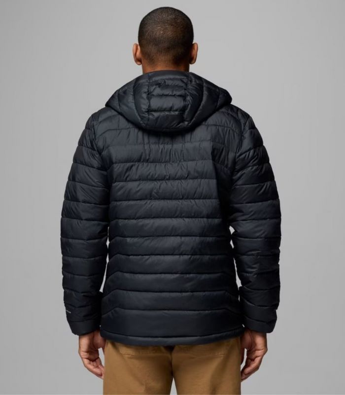 Compra online Chaqueta Columbia Powder Lite™ II Hooded Hombre Black Ripstop en oferta al mejor precio