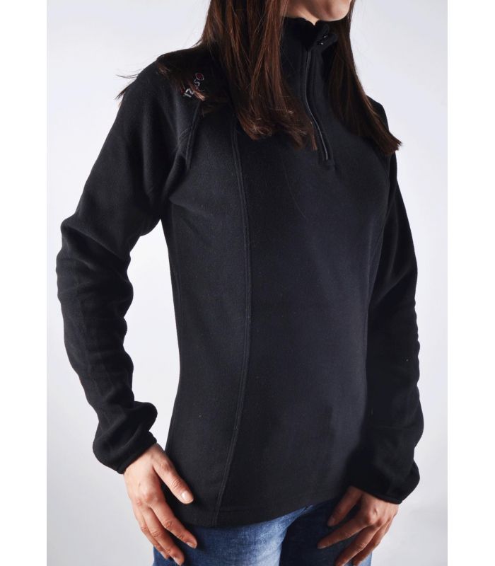 Compra online Forro Polar Izas Ferni Mujer Negro en oferta al mejor precio