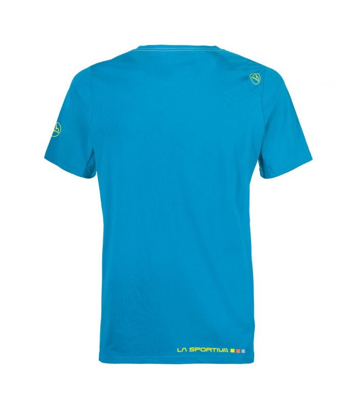 Compra online Camiseta La Sportiva Square Hombre Azul en oferta al mejor precio