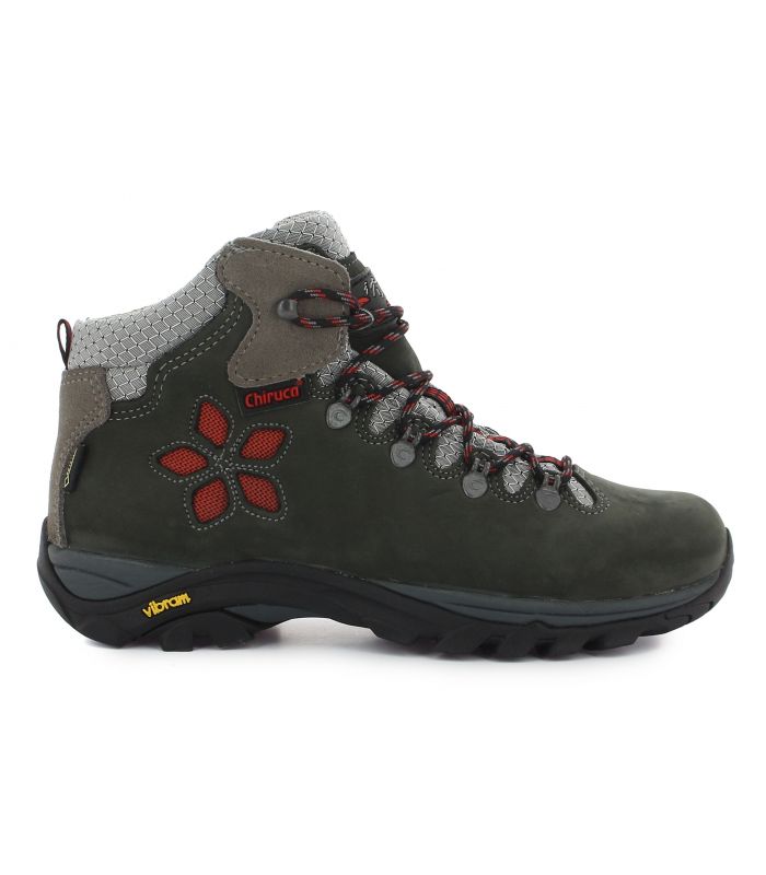 Compra online BOTAS CHIRUCA MONIQUE 09 GORE-TEX GRIS-ROJO en oferta al mejor precio