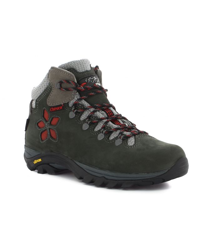 Compra online BOTAS CHIRUCA MONIQUE 09 GORE-TEX GRIS-ROJO en oferta al mejor precio