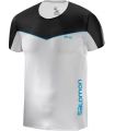Camiseta Salomon S-Lab Sense Tee Hombre Blanco Negro