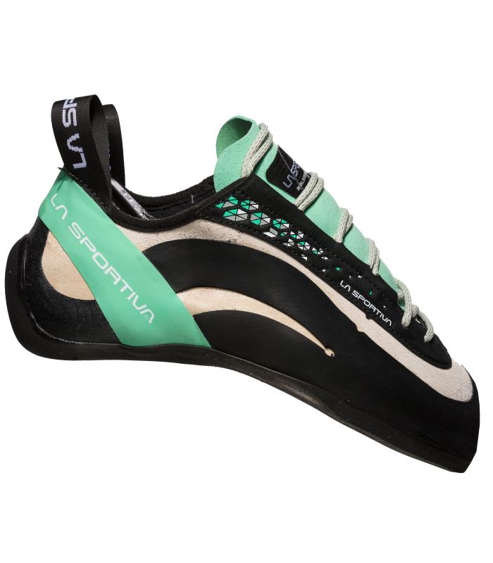 Compra online Pies de gato La Sportiva Miura mujer White-Jade Green en oferta al mejor precio