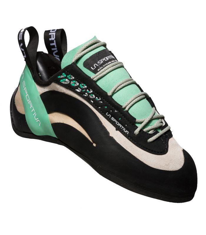 Compra online Pies de gato La Sportiva Miura mujer White-Jade Green en oferta al mejor precio
