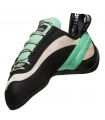 Pies de gato La Sportiva Miura mujer White-Jade Green