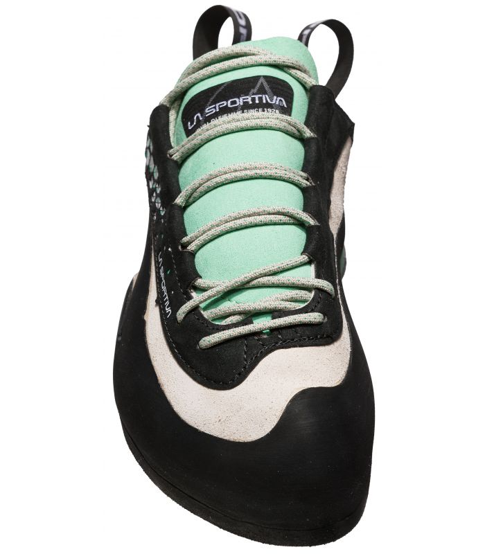 Compra online Pies de gato La Sportiva Miura mujer White-Jade Green en oferta al mejor precio