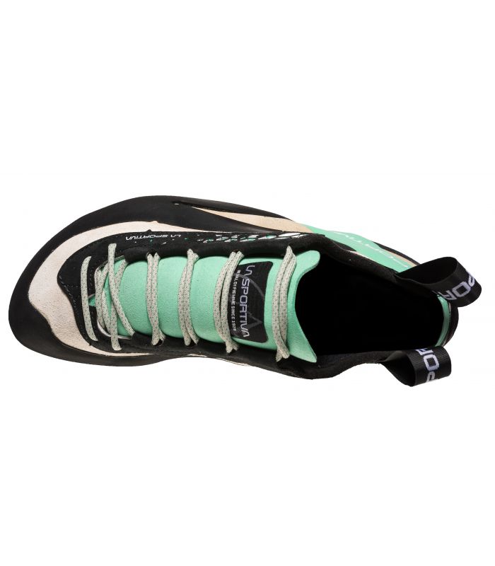 Compra online Pies de gato La Sportiva Miura mujer White-Jade Green en oferta al mejor precio