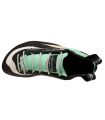 Pies de gato La Sportiva Miura mujer White-Jade Green