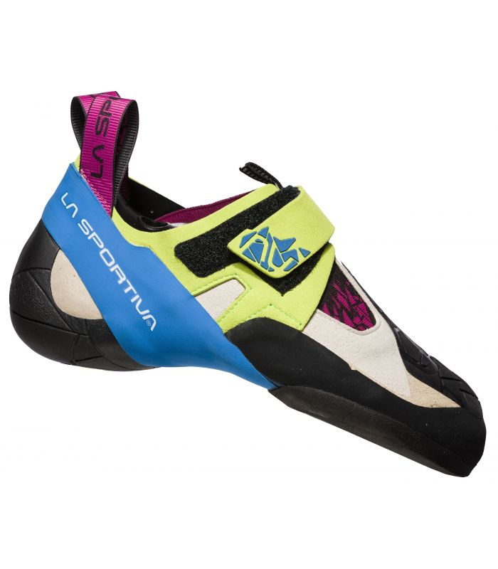 Compra online Pies de gato La Sportiva Skwama mujer Apple Green-Cobalt Blue en oferta al mejor precio