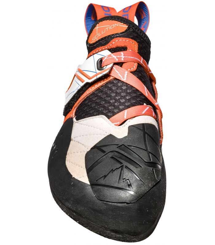 Compra online Pies de gato La Sportiva Solution Mujer White Lily Orange en oferta al mejor precio