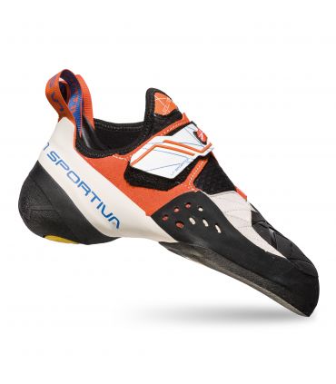 Pies de gato La Sportiva Solution mujer White-Lily Orange