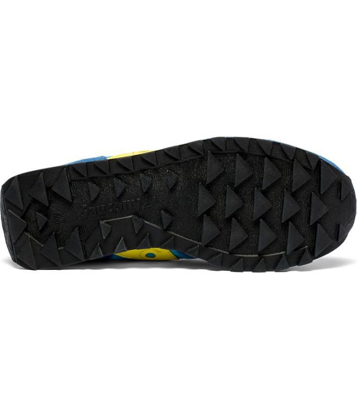Compra online Zapatillas Saucony Jazz Original Vintage Mujer Azul Amarillo en oferta al mejor precio