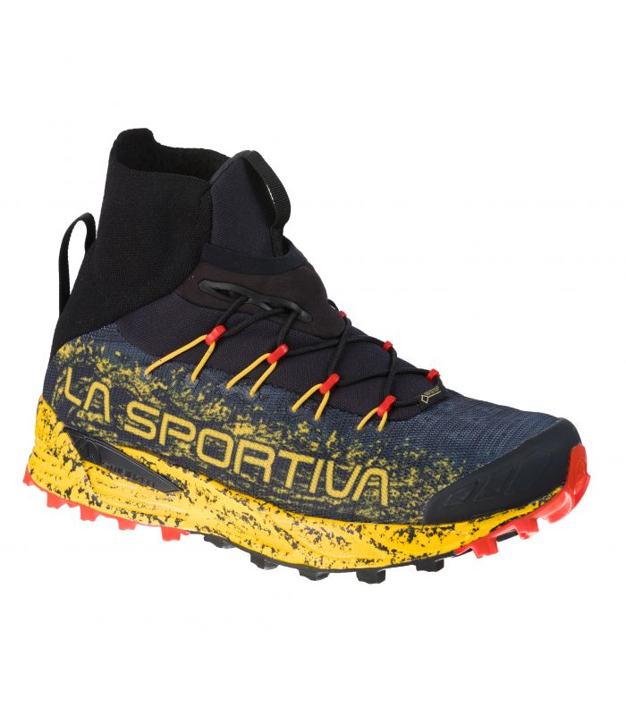 Compra online ZAPATILLAS LA SPORTIVA URAGANO GORETEX HOMBRE NEGRO AMARILLO en oferta al mejor precio