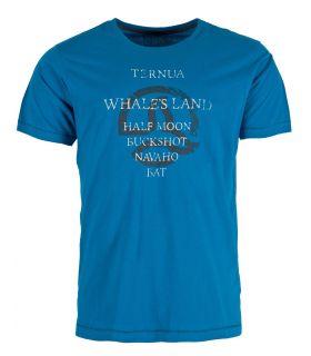 Camiseta Ternua Yojoa Hombre Deep Duck Blue