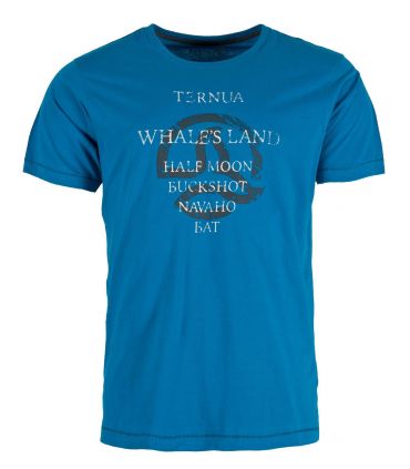 Camiseta Ternua Yojoa Hombre Deep Duck Blue