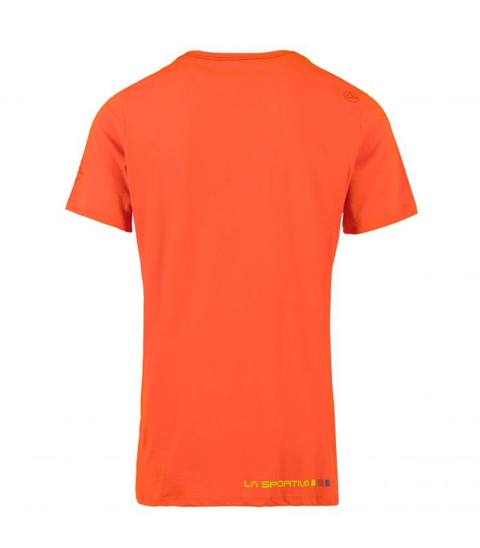 Compra online Camiseta La Sportiva Square Hombre Calabaza en oferta al mejor precio