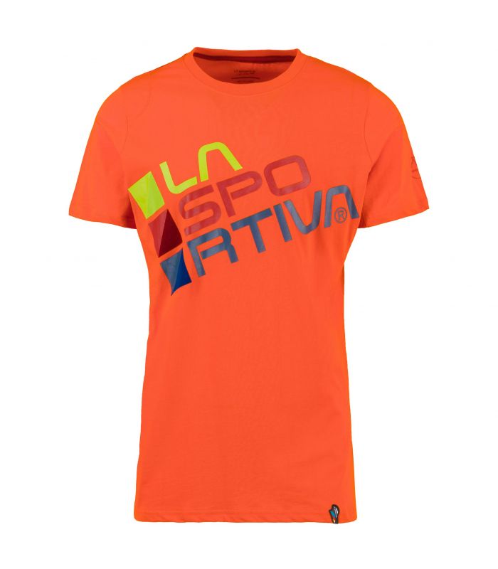 Compra online Camiseta La Sportiva Square Hombre Calabaza en oferta al mejor precio