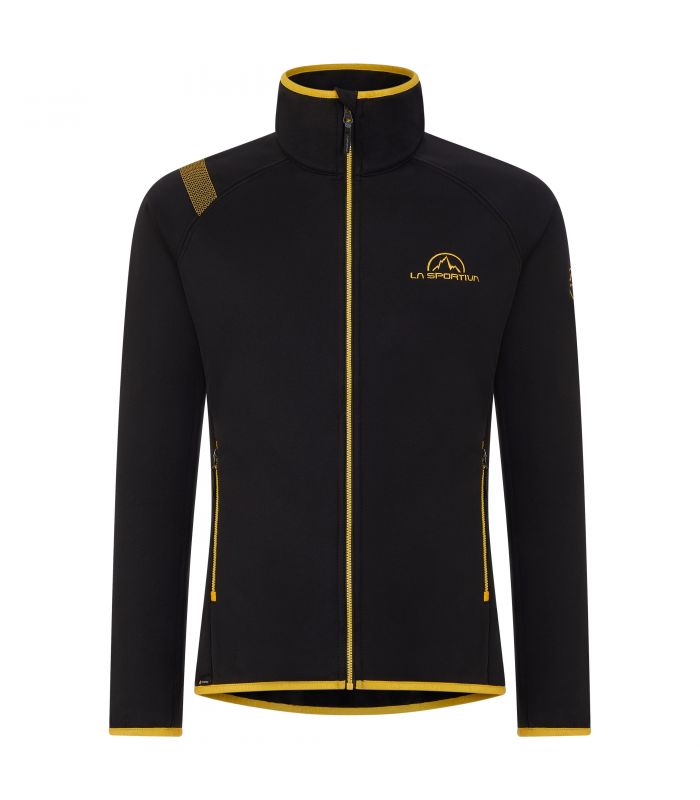 Compra online Chaqueta La Sportiva Promo Fleece Hombre Negro en oferta al mejor precio