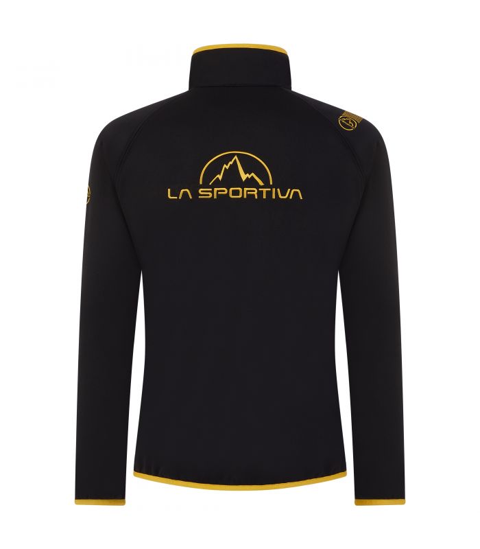 Compra online Chaqueta La Sportiva Promo Fleece Hombre Negro en oferta al mejor precio