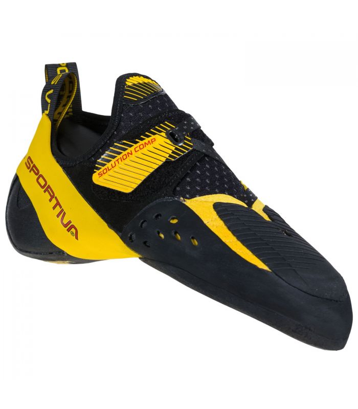 Compra online Pies de gato La Sportiva Solution Comp Hombre Black Yellow en oferta al mejor precio