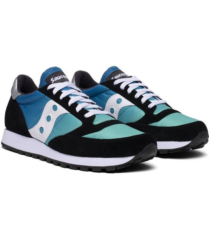 Compra online Zapatillas Saucony Jazz Fade Hombre Black Blue Green en oferta al mejor precio