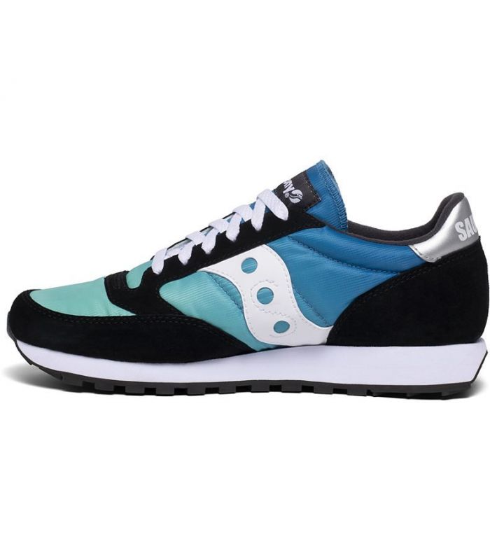 Compra online Zapatillas Saucony Jazz Fade Hombre Black Blue Green en oferta al mejor precio