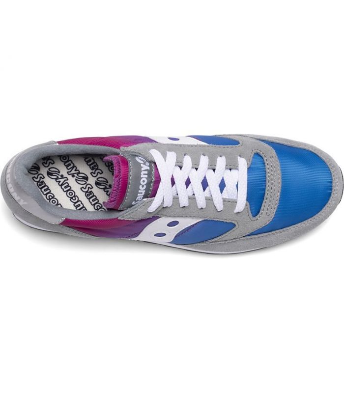 Compra online Zapatillas Saucony Jazz Fade Hombre Grey Blue Pink en oferta al mejor precio