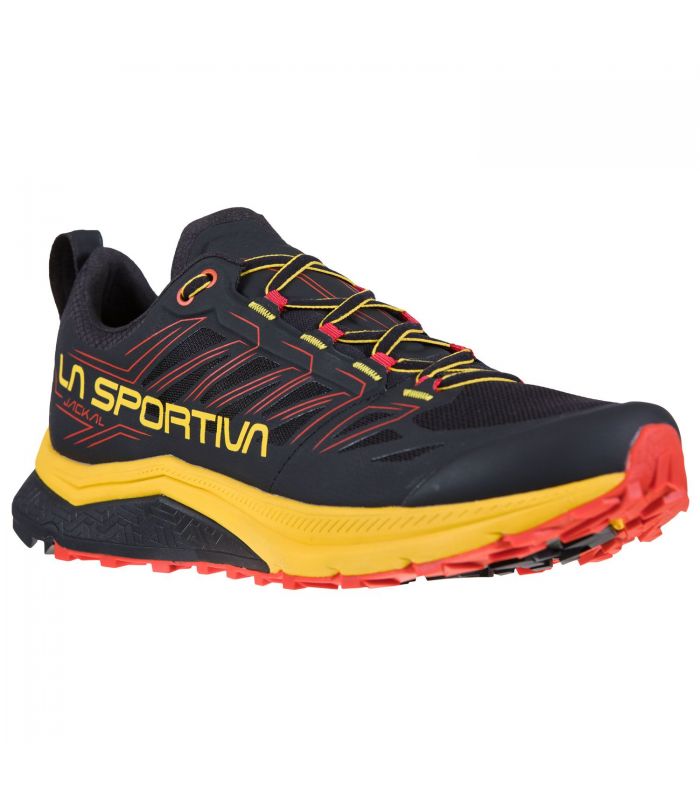 Compra online Zapatillas La Sportiva Jackal Hombre Black Yellow en oferta al mejor precio